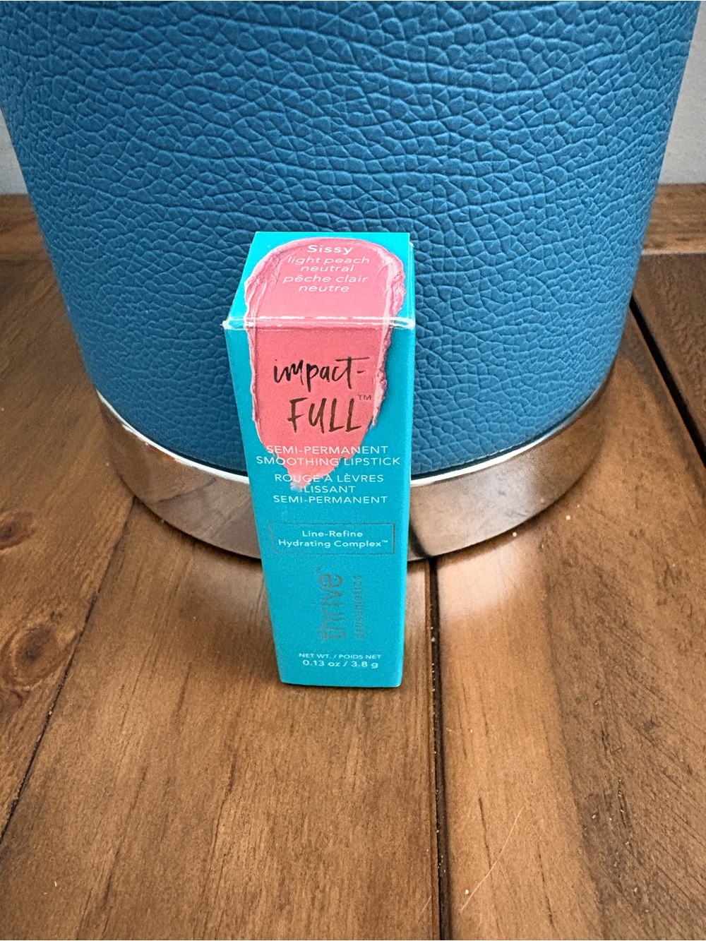 Impact Full Semi-Permanent Smoothing Lipstick - Sissy Light Peach